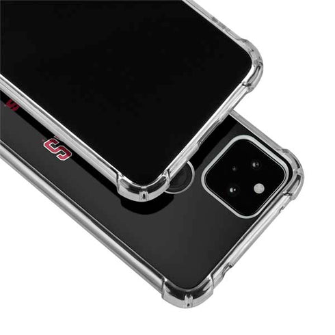 University of Arkansas-Fayetteville Razorbacks Black Google Pixel 5 Clear Case